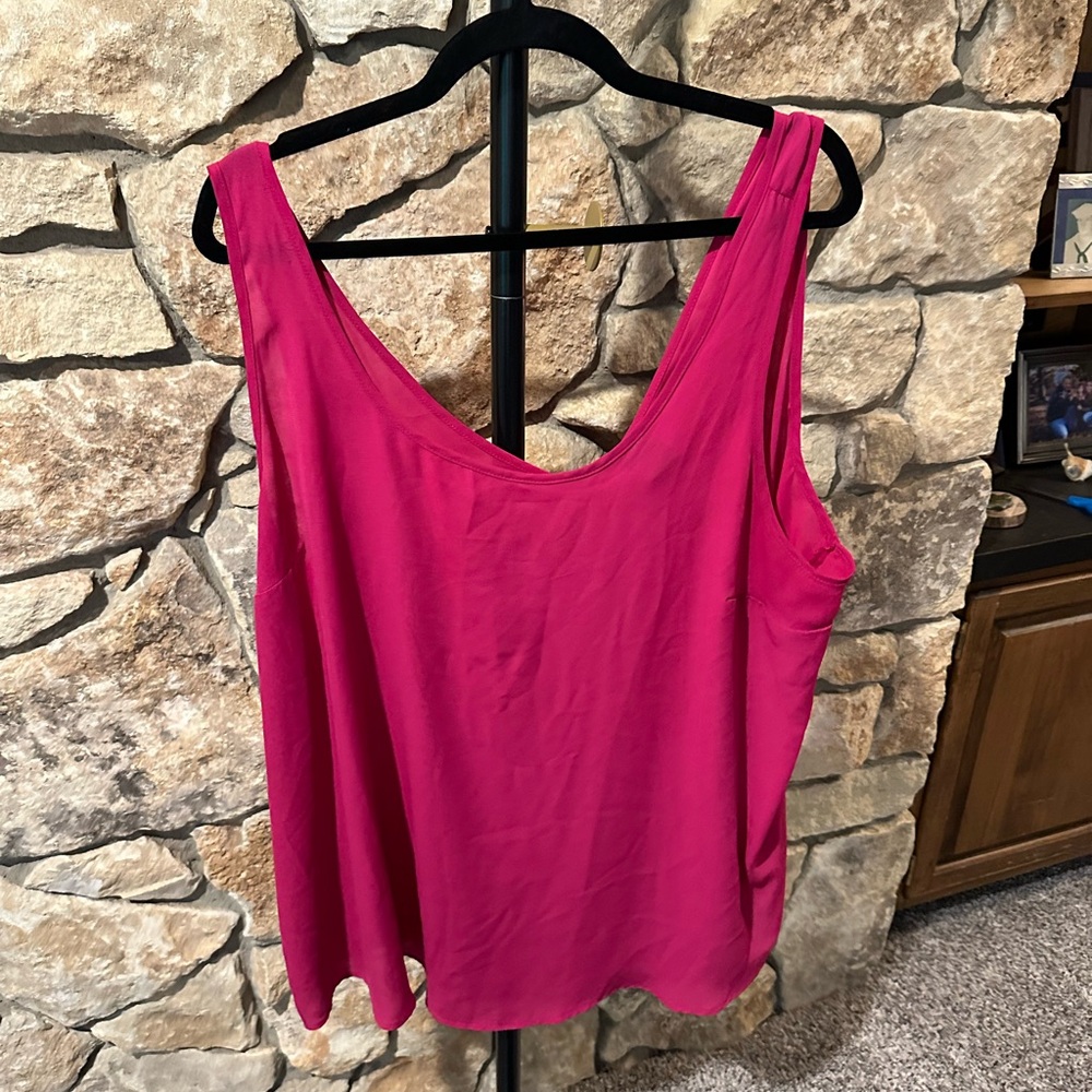 Torrid Fuchsia Tank Top